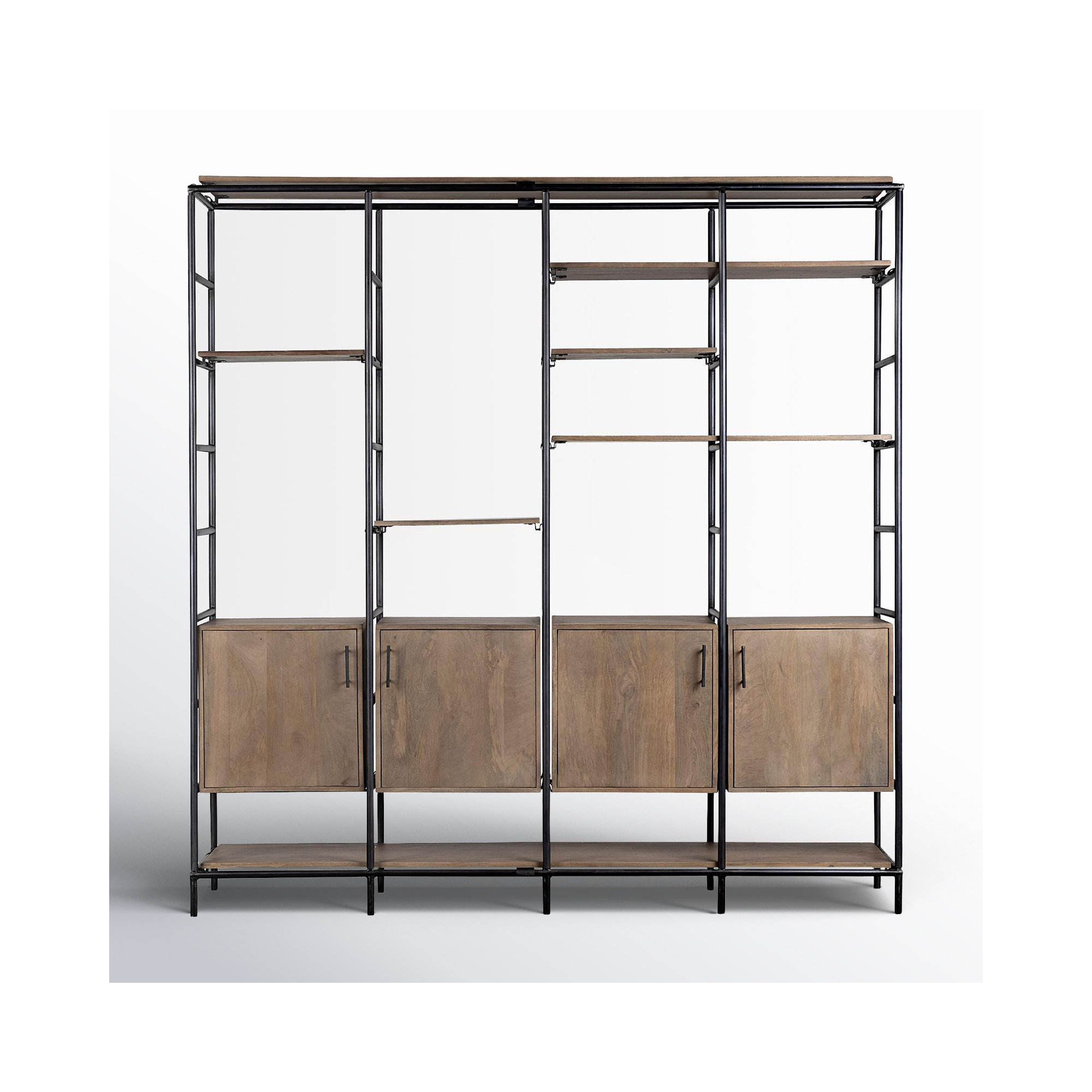 Zona Etagere Bookcase, 90" H x 82" W