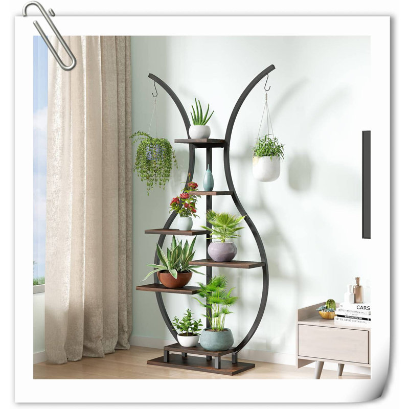 Support pour plante Attilia, H 60,20 po x L 21,60 po x l 9,80 po