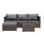 Bayshore Rattan 3- Person Seating Group with Cushions-1056824673-1056824674