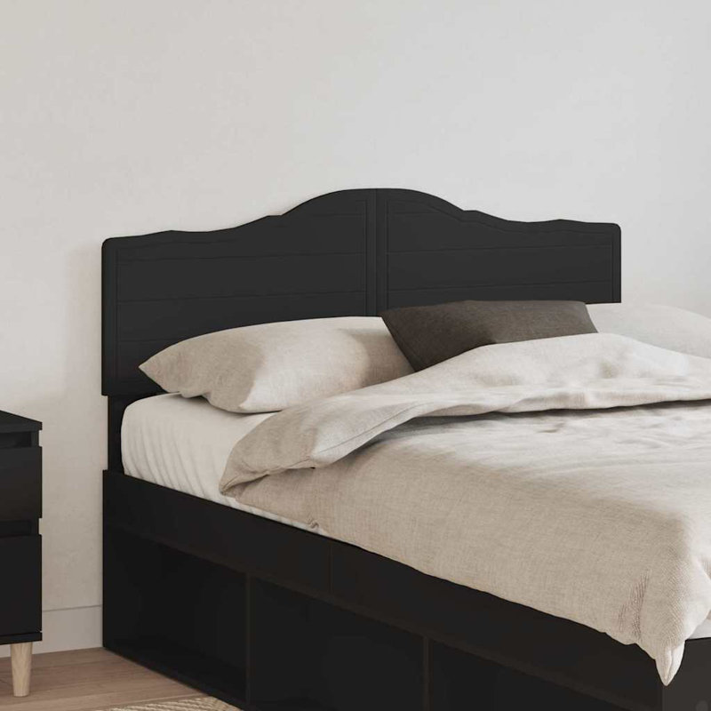 Headboard, Full/Double, Black Oak