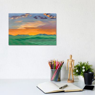 Wide Open Plains by Jun Youngjin - Wrapped Canvas Gallery-Wrapped Canvas Giclée