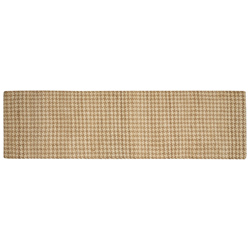 Brose Chequered Hand Woven Area Rug, Runner 80 x 300cm