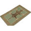 Distressed Homage Wool Animal Print Area Rug-2118990745