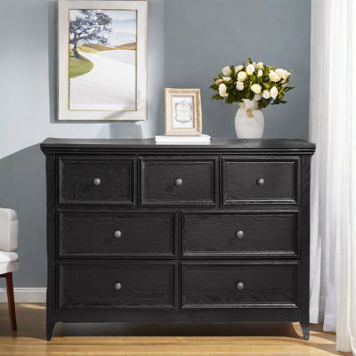 Kattan 7-Drawer Dresser with Metal Handles