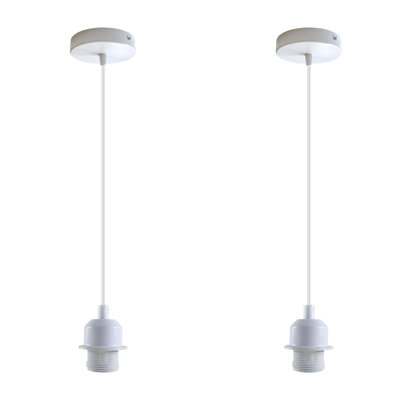 Kootenai 2 - Light White Single Pendant