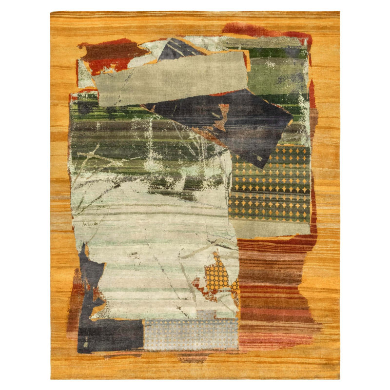 Tapis unique 7 pi 10 po x 9 pi 11 po Silk Treasures