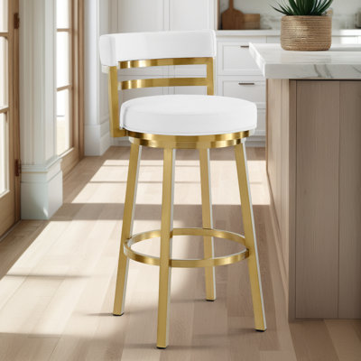 Tabouret de bar ou de comptoir pivotant Deherrera