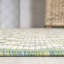 Tapis d'intérieur / extérieur crème / vert Deronte-797931399