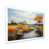 White Single Picture Framed