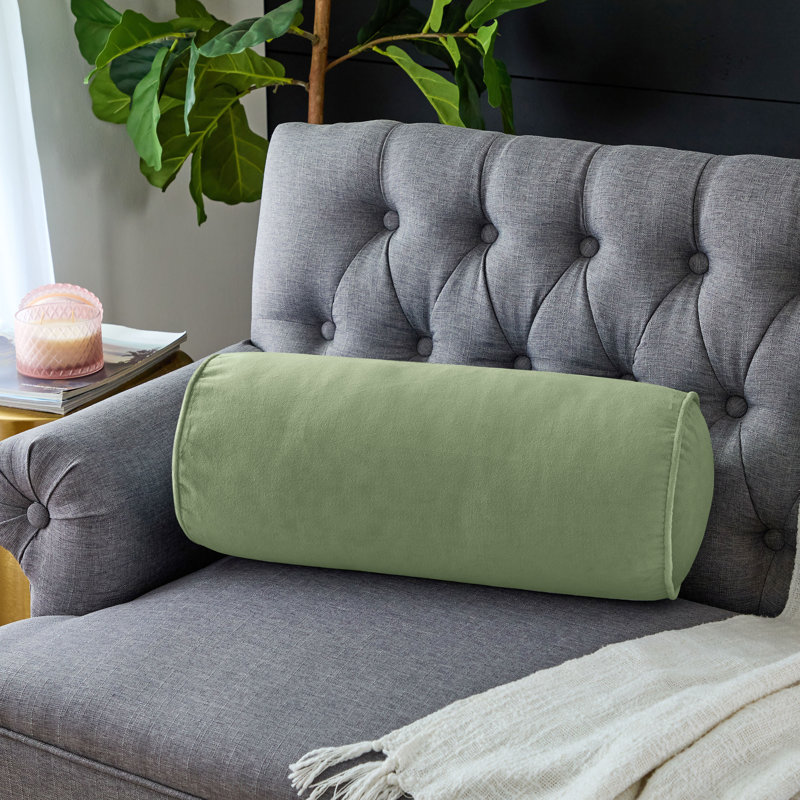 Coussin décoratif intérieur / extérieur en polyester , Vert