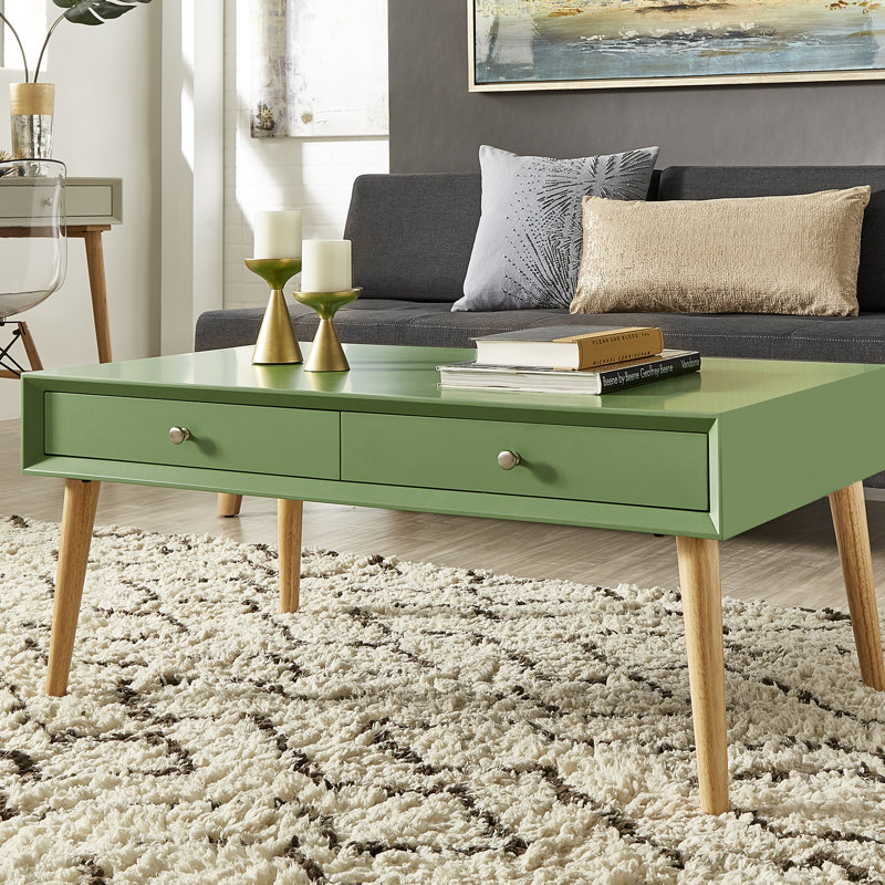 Coffee Table, Meadow Green
