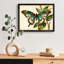 Art encadré noir, charmants et beaux papillons, impressions de style rétro-870269091