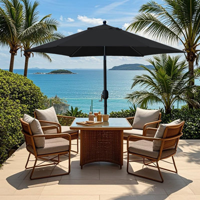 Keiwarren 90" Tilt Market Umbrella