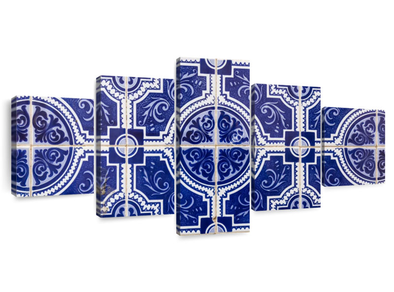 Blue Porto Floor Tiles
