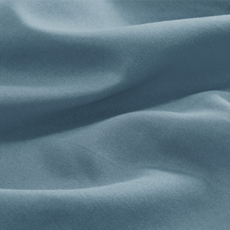 Bedsure Fitted Sheet Deep - Bed Sheets Extra Deep Pocket made of Soft Brushed Microfiber for Bed, Grey Blue