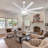 65" 8-Blade White Ceiling Fan with Lights and Remote Control, 6-Speed, 3-Color, DC Motor Ceiling Fan for Living Room