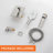 Wall Mounted Waterfall Tub Faucet with Hand Shower 1 Handle Bathtub Faucet Brass-78688314
