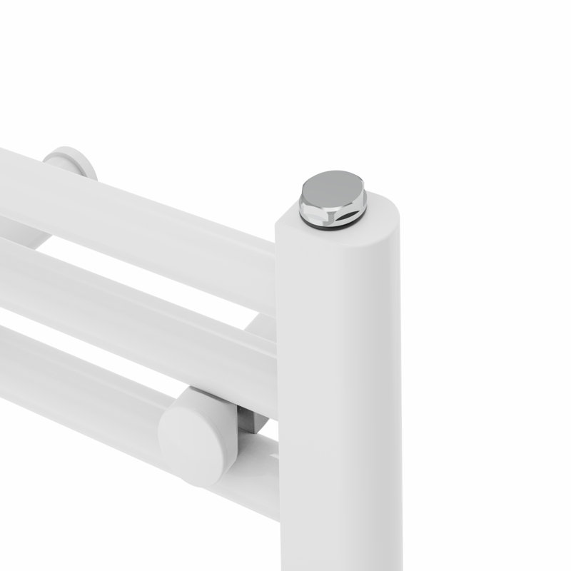 Straight Towel Rail Heated Towel Rails, 80 cm H x 30 cm W x 3 cm D, White