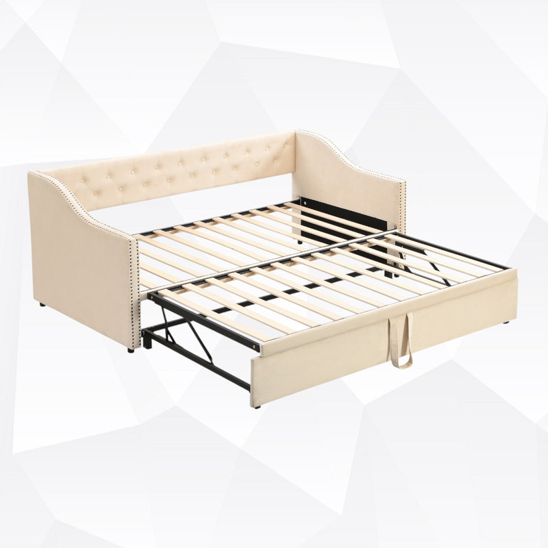 Lit de jour, Beige