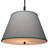 Dunbar 1 - Light Gray Bell Pendant