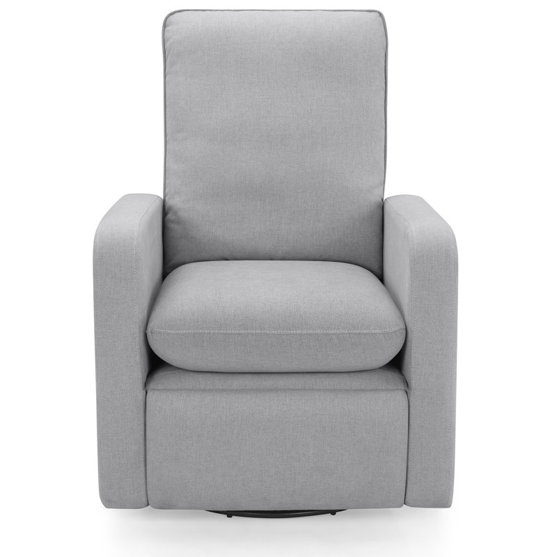 Cloud Recliner with LiveSmart Evolve - Sustainable Performance Fabric, Gray Livesmart Evolve Fabric