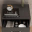 Tyvez 1 Drawer Metal Legs Nightstand-2045810547