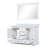 Dukes 48 in. W x 22 in. D Double Bath Vanity and 46 in. Mirror-112871486-74093205
