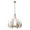 Minka Lavery Into Focus - 6 Light Chandelier In Artisan Brass Finish