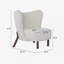 Fauteuil d'appoint rembourré Vezina-571250170