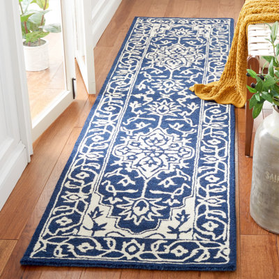 Micro-Loop Hand Tufted Wool And Cotton With Latex Oriental Rug