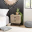 Carty 48cm W Solid Wood Bedside Table