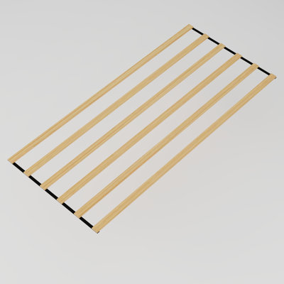 Solid wood rib bar