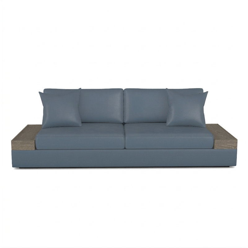 Embrace Sofa, Navada Blue, Hampton