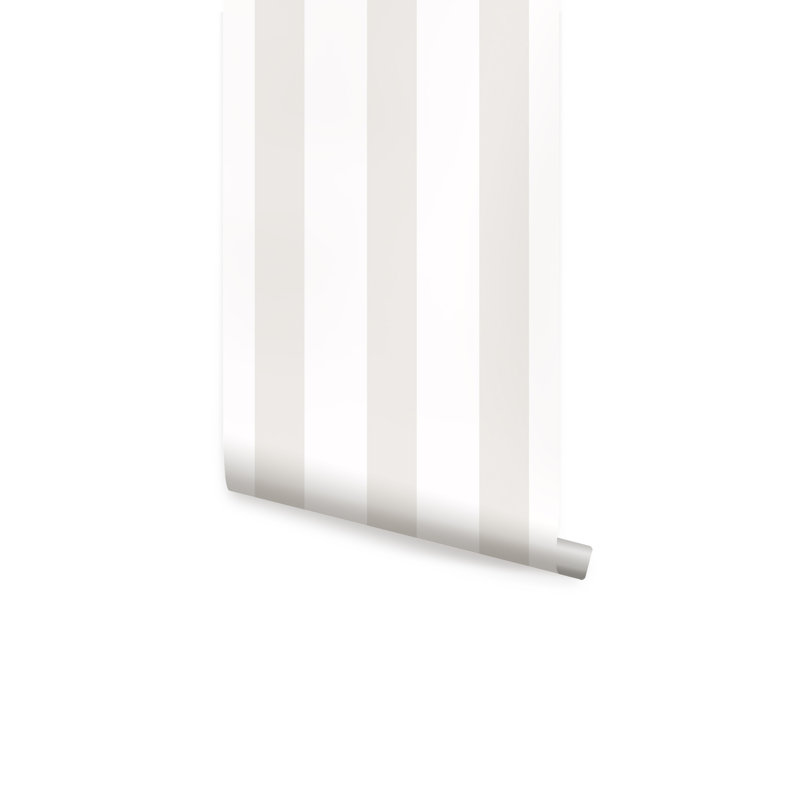 Rouleau de papier peint adhésif L 18 pi x l 24 po, Beige