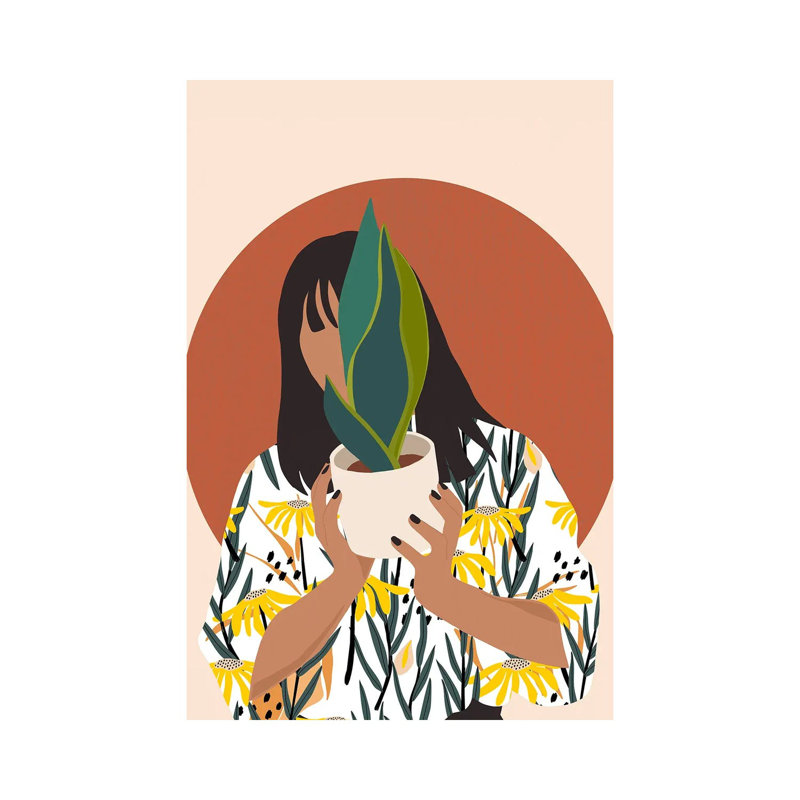 Plant Parent by 83 Oranges - Gallery-Wrapped Canvas Giclée on Canvas, Wrapped Canvas, 152.5 cm H x 101.5 cm W