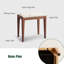 Tabouret de coiffeuse en bois massif-666420300