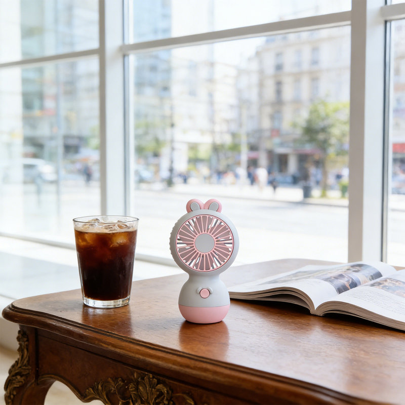 Petit ventilateur portatif pour étudiant USB, Multicolor C