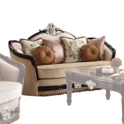 Causeuse Ernestine avec 6 coussins