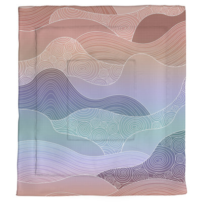 Katelyn Elizabeth Reversible Abstract Comforter