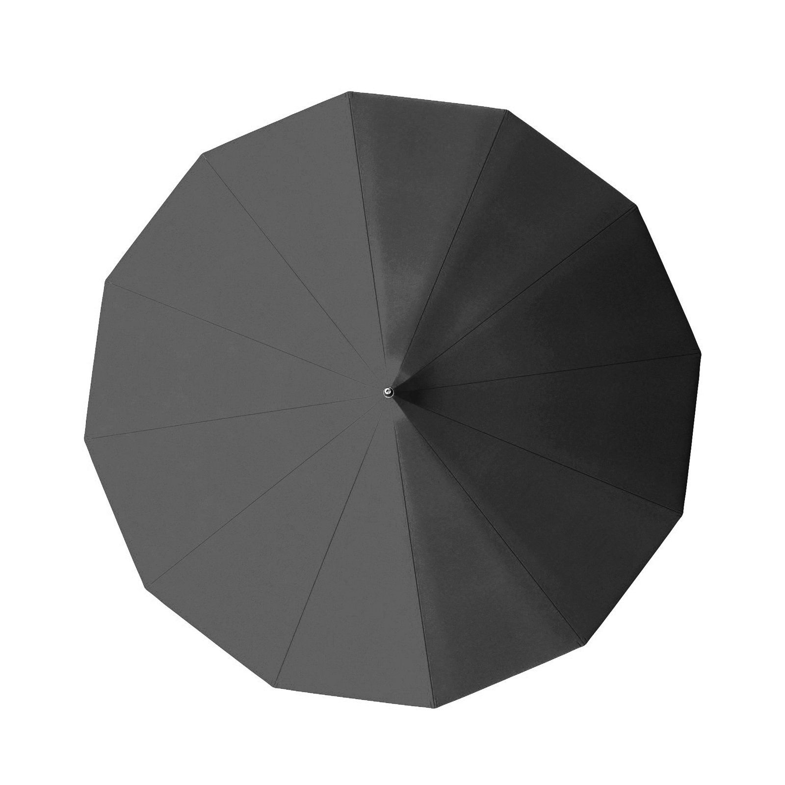 Nikolitsa 8.5' Sunbrella Pagoda Umbrella, Black Sunbrella®