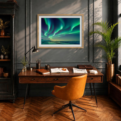 Righteous Aurora Borealis - Framed Print