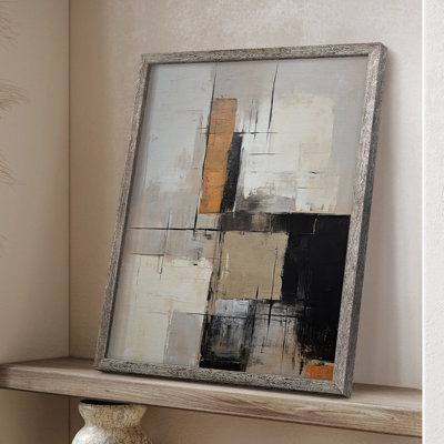 Reproduction encadrée ABSTRACT Series CECXLVII - bois massif