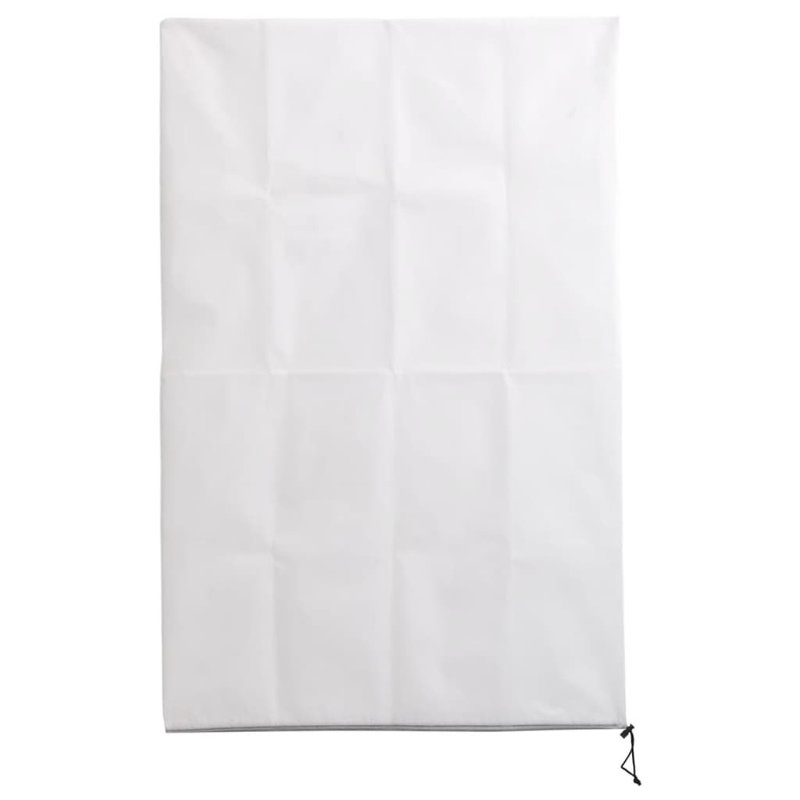 Blayn Plant Fleece Cover, White, 61.02" H x 39.37" W