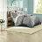 Teal 12-piece Cotton Bedding Sets, Modern Comforter For Home