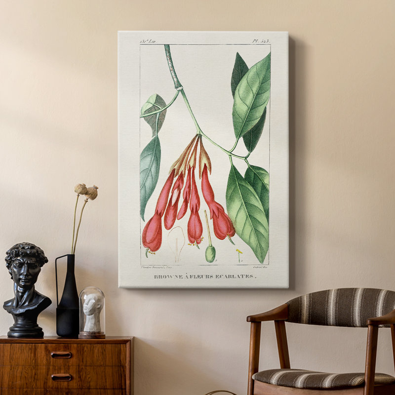 Turpin Tropical Botanicals I - Gallery Cavas, H 36 po x l 24 po