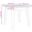 Relax Chairs With Side Table Set Of 2 Acacia Wood, Rattan-701591976