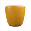 Fauteuil d'appoint en cuir fleur moutarde et moutarde