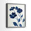 Impression encadrée Indigo Bloom I-Premium - prête à être accrochée - aucun clou requis - aucun clou requis-108002367-108002363