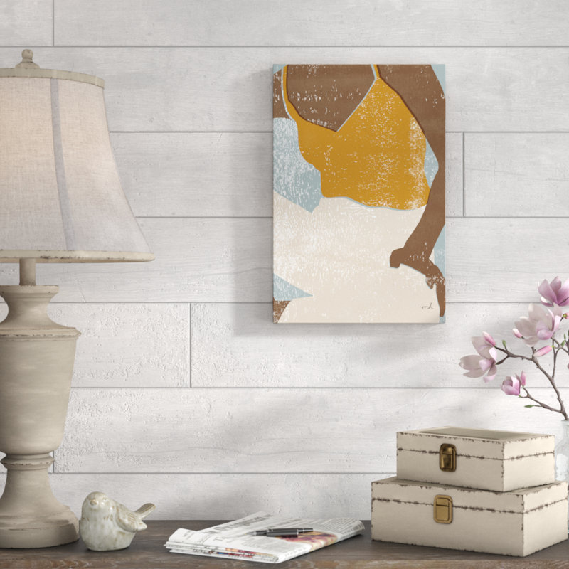 Casual III 1 Piece Wrapped Canvas Wall Art, 46cm H x 30cm W