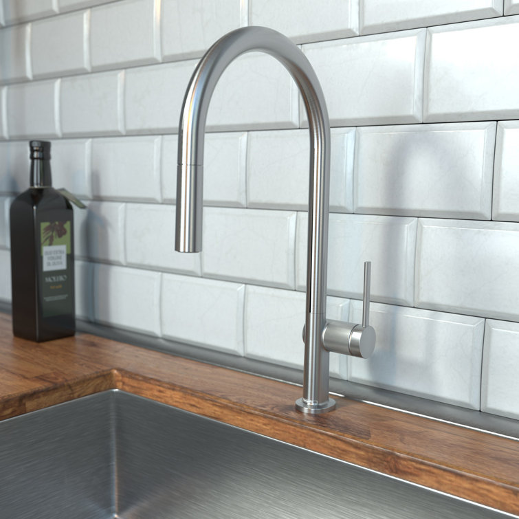 hansgrohe Talis N HighArc Kitchen Faucet, O-Style 2-Spray Pull-Down, 1.75 GPM